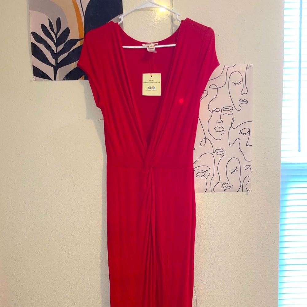 Marshall’s - Size M - Floor High Low Red Dress